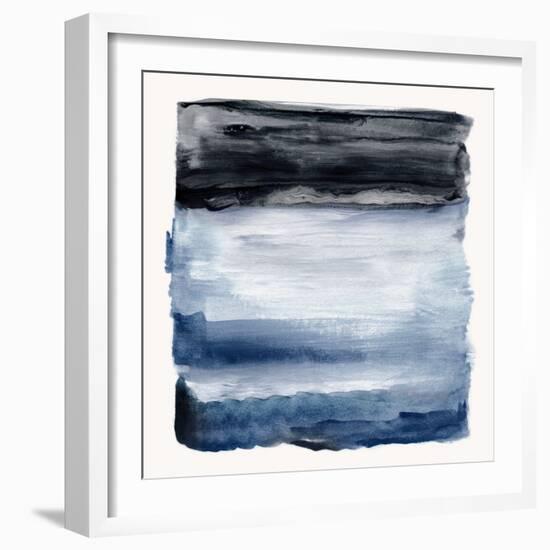 Navy Sky I-null-Framed Art Print