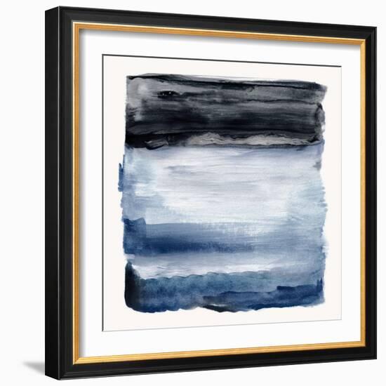 Navy Sky I-null-Framed Art Print