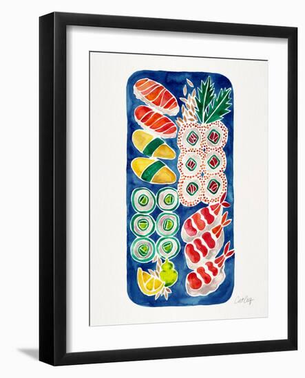 Navy Sushi-Cat Coquillette-Framed Giclee Print