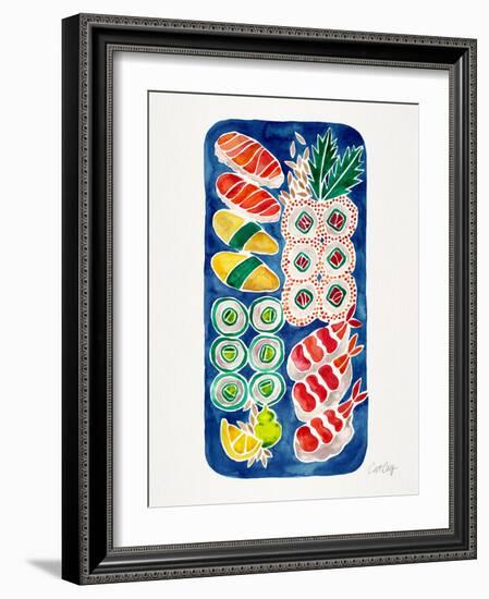 Navy Sushi-Cat Coquillette-Framed Giclee Print