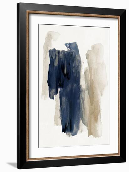 Navy Sweep-Sally Swatland-Framed Art Print