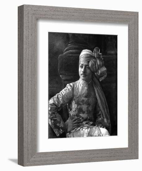 Nawab Mohammad Sawar Ali Khan of Kurwai-James Lafayette-Framed Giclee Print