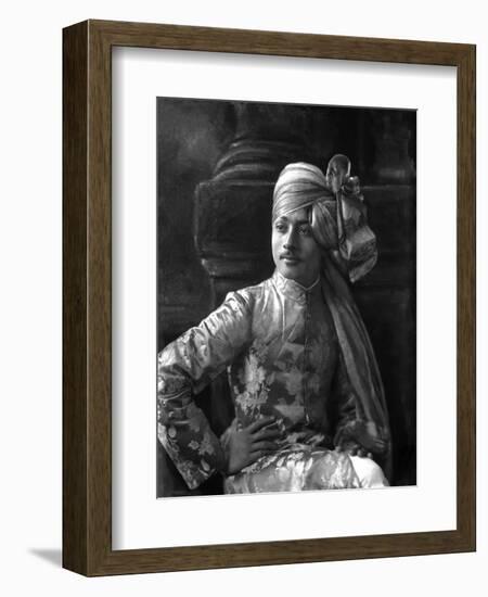 Nawab Mohammad Sawar Ali Khan of Kurwai-James Lafayette-Framed Giclee Print