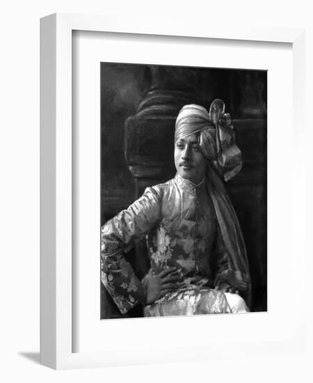 Nawab Mohammad Sawar Ali Khan of Kurwai-James Lafayette-Framed Giclee Print