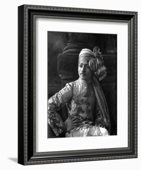 Nawab Mohammad Sawar Ali Khan of Kurwai-James Lafayette-Framed Giclee Print