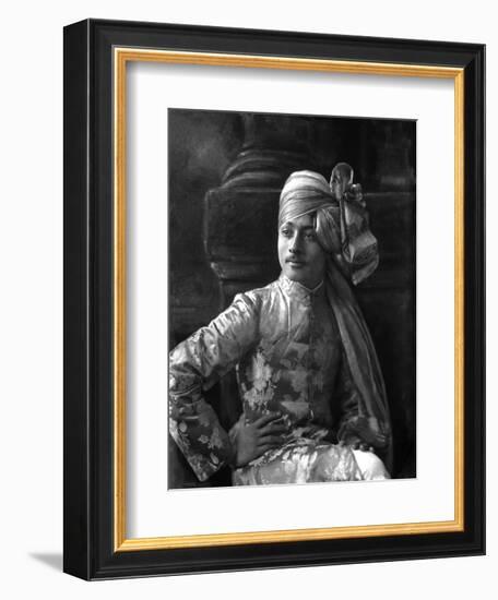 Nawab Mohammad Sawar Ali Khan of Kurwai-James Lafayette-Framed Giclee Print