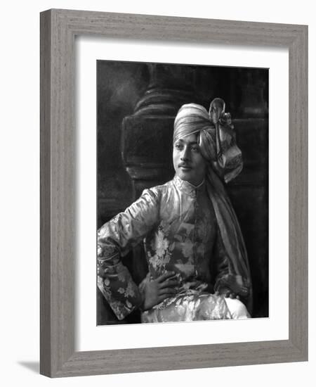 Nawab Mohammad Sawar Ali Khan of Kurwai-James Lafayette-Framed Giclee Print