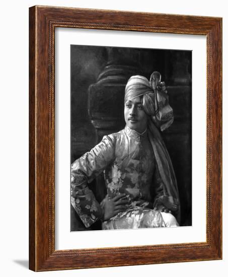 Nawab Mohammad Sawar Ali Khan of Kurwai-James Lafayette-Framed Giclee Print