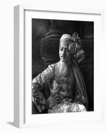 Nawab Mohammad Sawar Ali Khan of Kurwai-James Lafayette-Framed Giclee Print