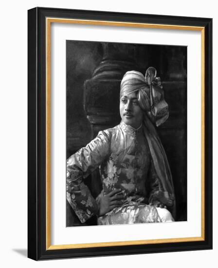 Nawab Mohammad Sawar Ali Khan of Kurwai-James Lafayette-Framed Giclee Print