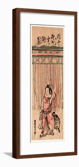 Nawasudare-Nishimura Shigenaga-Framed Giclee Print