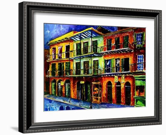 Nawlins Blue Night-Diane Millsap-Framed Art Print