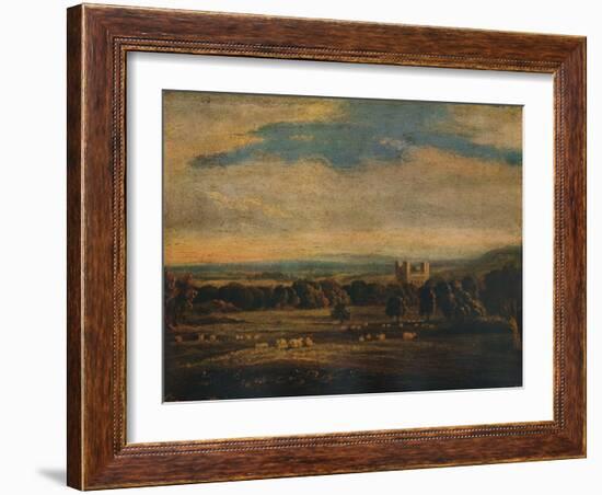 Naworth Castle, c1826-John Constable-Framed Giclee Print