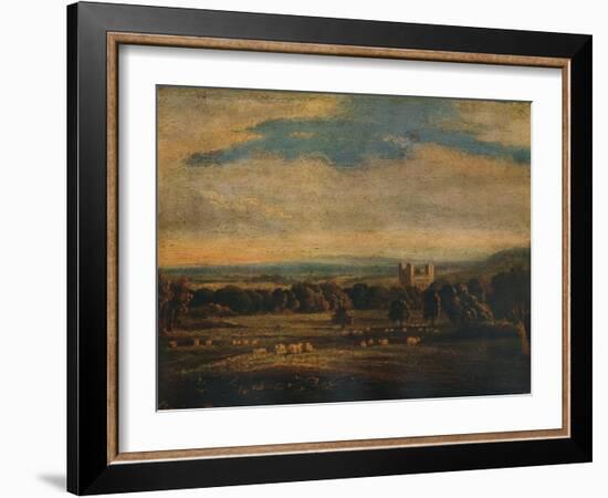 Naworth Castle, c1826-John Constable-Framed Giclee Print