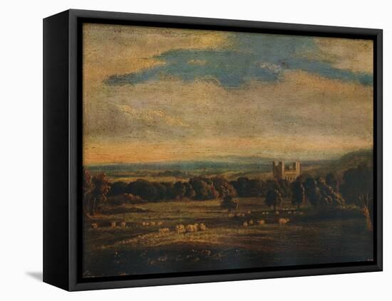 Naworth Castle, c1826-John Constable-Framed Premier Image Canvas