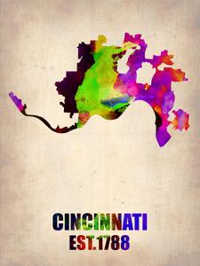 Maps Of Cincinnati Oh Art Prints Paintings Posters Framed Wall Artwork For Sale Art Com
