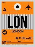 LON London Luggage Tag 1-NaxArt-Art Print