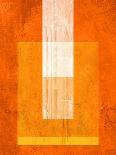 Orange Paper 2-NaxArt-Art Print