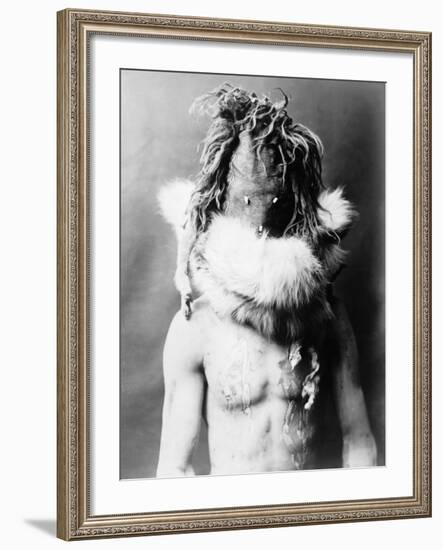 Nayenezgani, Navajo-Edward S^ Curtis-Framed Photo