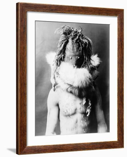 Nayenezgani, Navajo-Edward S^ Curtis-Framed Photo