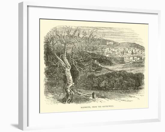 Nazareth, from the South-West-null-Framed Giclee Print