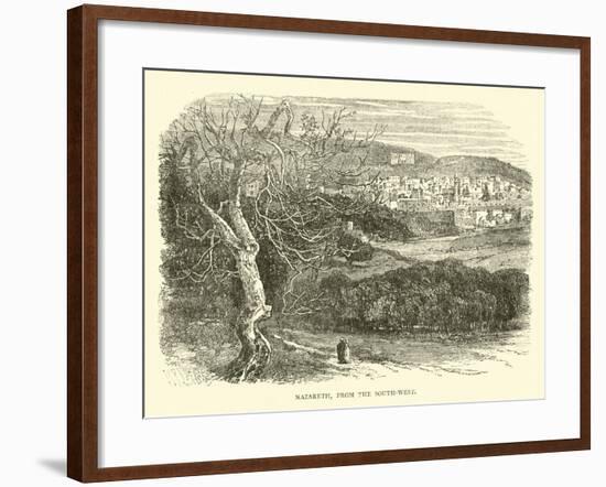 Nazareth, from the South-West-null-Framed Giclee Print