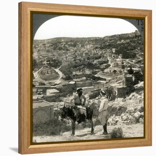 Nazareth, Palestine, C1920-null-Framed Premier Image Canvas