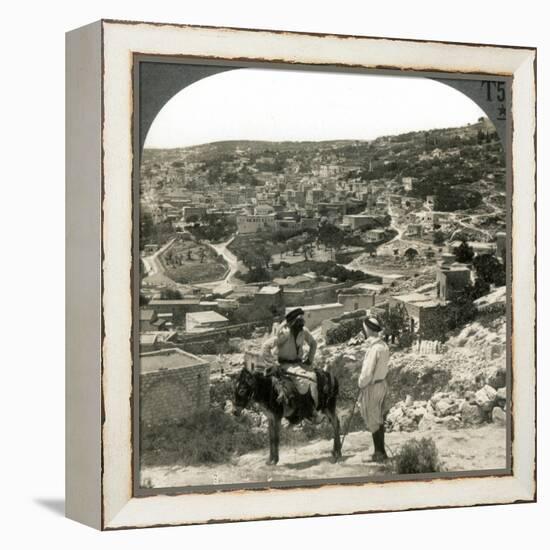 Nazareth, Palestine, C1920-null-Framed Premier Image Canvas