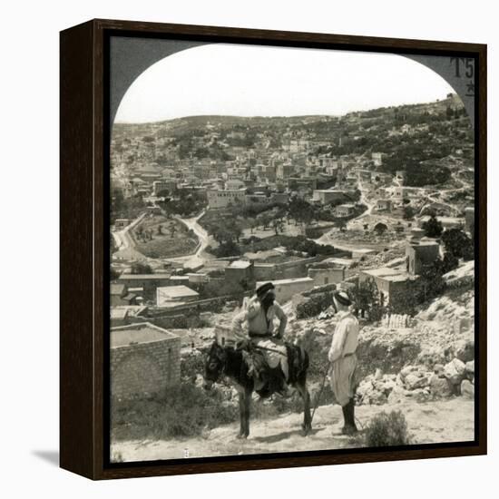 Nazareth, Palestine, C1920-null-Framed Premier Image Canvas