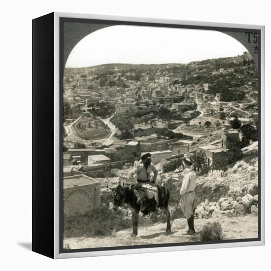 Nazareth, Palestine, C1920-null-Framed Premier Image Canvas