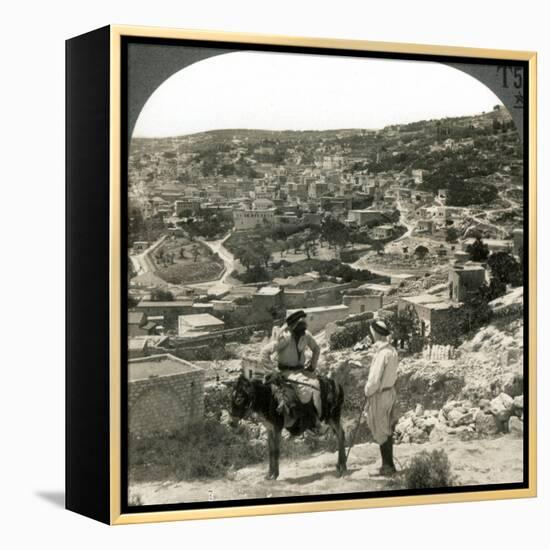 Nazareth, Palestine, C1920-null-Framed Premier Image Canvas