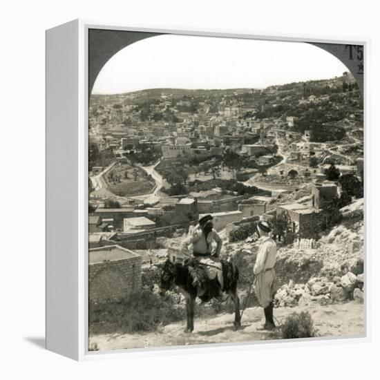 Nazareth, Palestine, C1920-null-Framed Premier Image Canvas