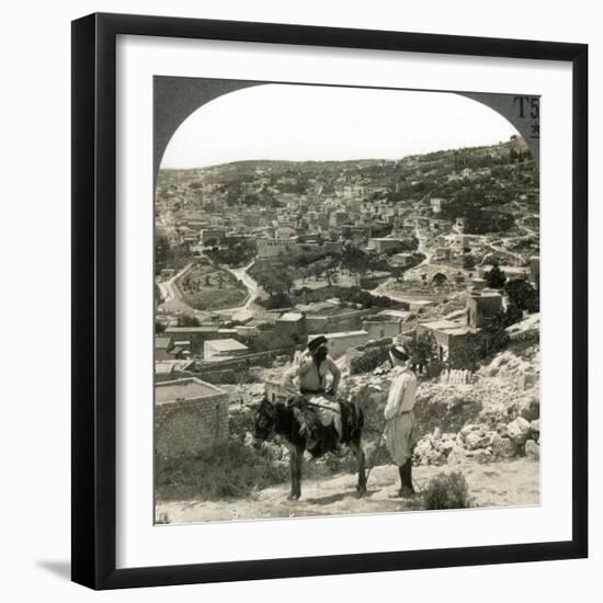 Nazareth, Palestine, C1920-null-Framed Photographic Print