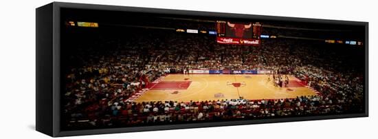 NBA Finals Bulls vs Suns, Chicago Stadium, Chicago, Illinois, USA-null-Framed Premier Image Canvas