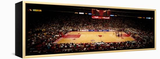 NBA Finals Bulls vs Suns, Chicago Stadium, Chicago, Illinois, USA-null-Framed Premier Image Canvas