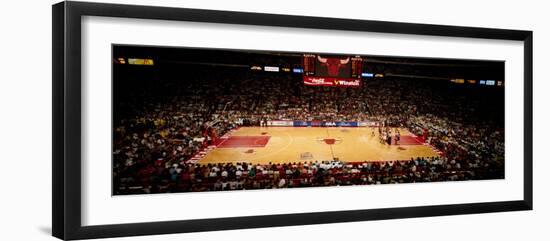 NBA Finals Bulls vs Suns, Chicago Stadium, Chicago, Illinois, USA-null-Framed Photographic Print