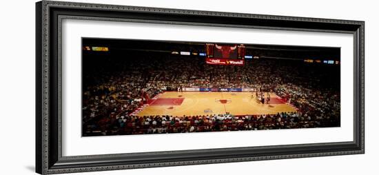 NBA Finals Bulls vs Suns, Chicago Stadium, Chicago, Illinois, USA-null-Framed Photographic Print