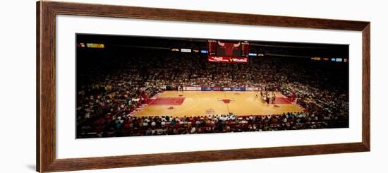 NBA Finals Bulls vs Suns, Chicago Stadium, Chicago, Illinois, USA-null-Framed Photographic Print