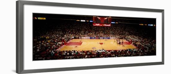 NBA Finals Bulls vs Suns, Chicago Stadium, Chicago, Illinois, USA-null-Framed Photographic Print