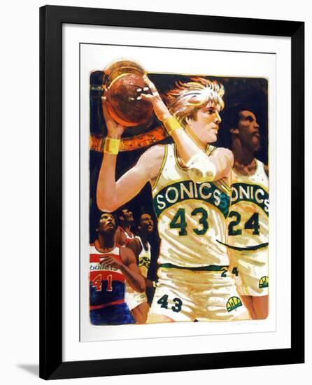 NBA-Allan Mardon-Framed Limited Edition