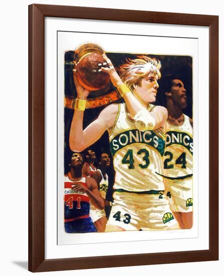 NBA-Allan Mardon-Framed Limited Edition