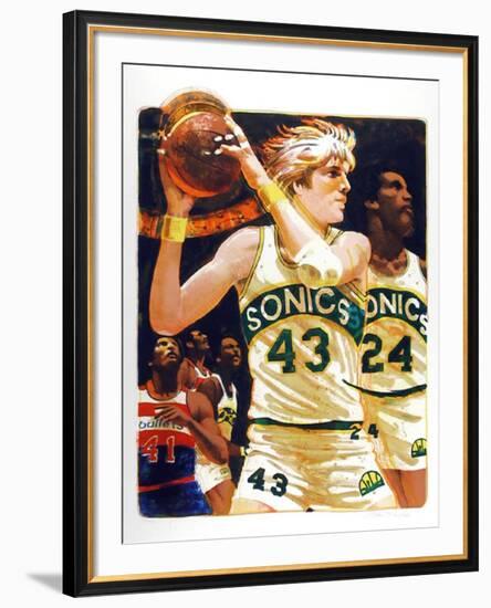 NBA-Allan Mardon-Framed Limited Edition