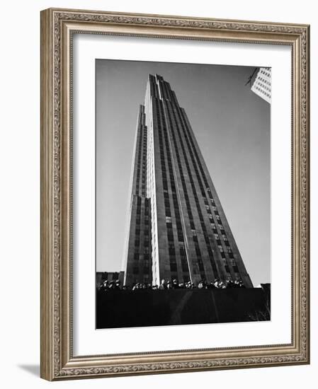 Nbc Building at Rockefeller Center-Margaret Bourke-White-Framed Photographic Print