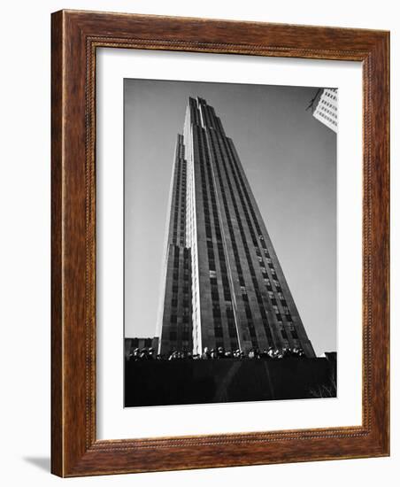 Nbc Building at Rockefeller Center-Margaret Bourke-White-Framed Photographic Print