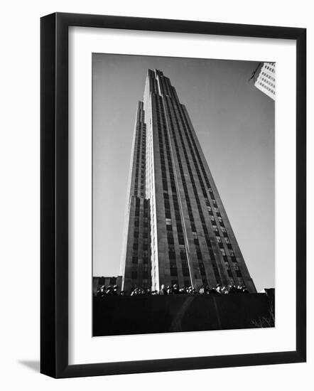 Nbc Building at Rockefeller Center-Margaret Bourke-White-Framed Photographic Print