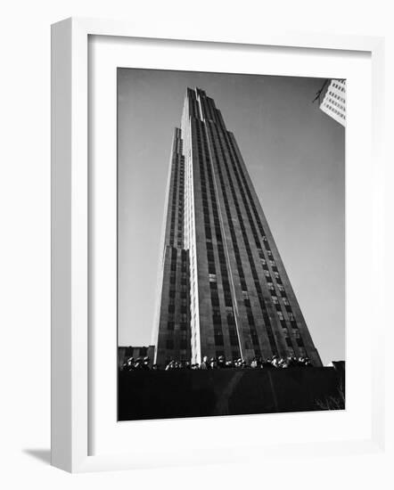 Nbc Building at Rockefeller Center-Margaret Bourke-White-Framed Photographic Print