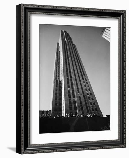 Nbc Building at Rockefeller Center-Margaret Bourke-White-Framed Photographic Print