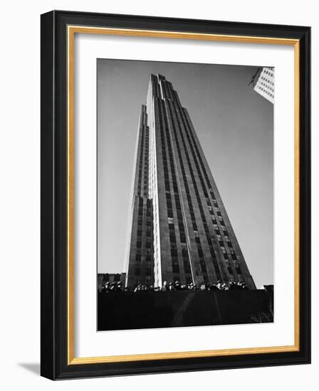 Nbc Building at Rockefeller Center-Margaret Bourke-White-Framed Photographic Print