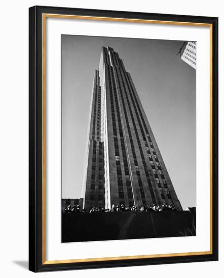 Nbc Building at Rockefeller Center-Margaret Bourke-White-Framed Photographic Print