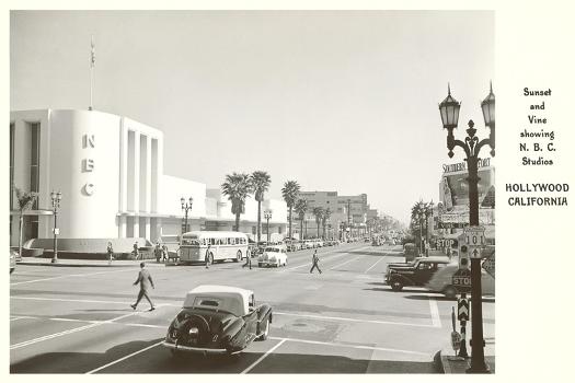 NBC Studios, Hollywood, Los Angeles, California' Art Print ...